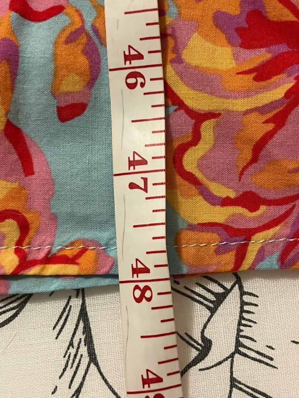 Anthropologie Abel The Label Coastal Multicolor Smocked Top Maxi, size Large - Picture 6 of 9